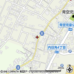 石川県かほく市内日角ト80周辺の地図