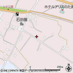 栃木県日光市森友19-2周辺の地図