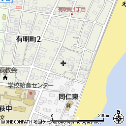 茨城県高萩市有明町3丁目73周辺の地図
