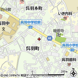 富山県富山市呉羽本町6798-1周辺の地図