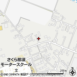 栃木県さくら市氏家3464-39周辺の地図