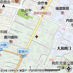 茨城県高萩市安良川31周辺の地図