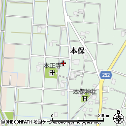 富山県高岡市本保188周辺の地図