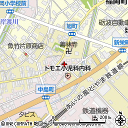 福岡郵便局周辺の地図