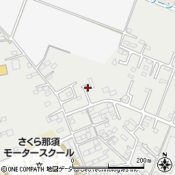 栃木県さくら市氏家3464-40周辺の地図