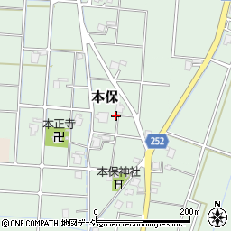 富山県高岡市本保203周辺の地図