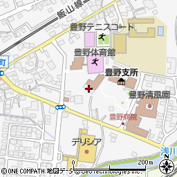 日本生命保険長野北営業部周辺の地図