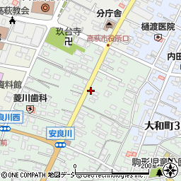 茨城県高萩市安良川30周辺の地図