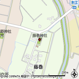 藤巻神社周辺の地図