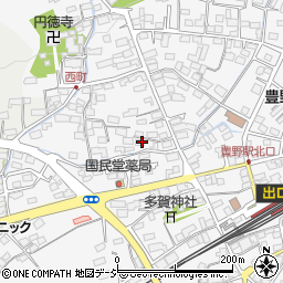 長野県長野市豊野町豊野1409周辺の地図