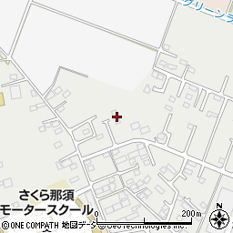 栃木県さくら市氏家3464-10周辺の地図