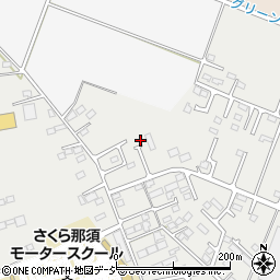 栃木県さくら市氏家3464-41周辺の地図