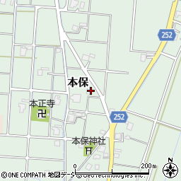 富山県高岡市本保200周辺の地図