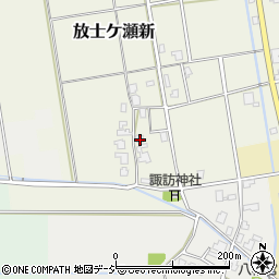 富山県中新川郡上市町放士ケ瀬新259周辺の地図