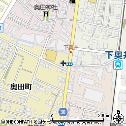 サカエ宝石時計富山総本店周辺の地図