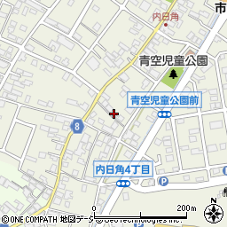 石川県かほく市内日角ニ103周辺の地図