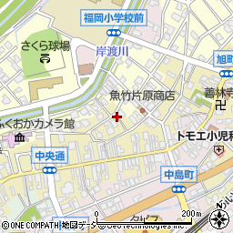 富山県高岡市福岡町福岡周辺の地図