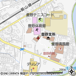 長野市　福祉施設豊野老人福祉センター周辺の地図