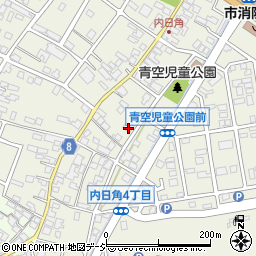 石川県かほく市内日角ニ102周辺の地図