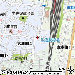 高萩商事株式会社　カーライフ事業部整備工場周辺の地図
