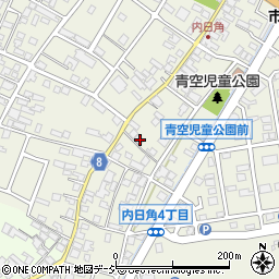 石川県かほく市内日角ニ106周辺の地図
