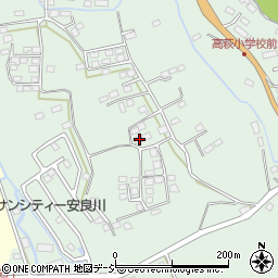 茨城県高萩市安良川1537-7周辺の地図