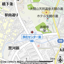 太閤山浄化センター周辺の地図