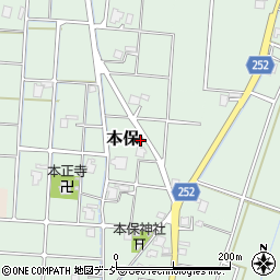 富山県高岡市本保199周辺の地図