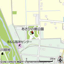 あさひの郷公園周辺の地図