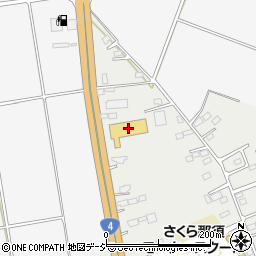 北関東ふそう氏家支店周辺の地図