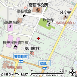 茨城県高萩市安良川702周辺の地図