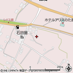 栃木県日光市森友21周辺の地図