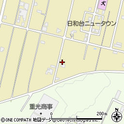 石川県かほく市白尾ラ周辺の地図