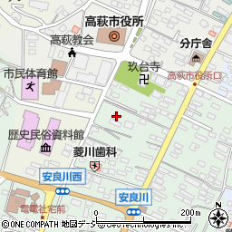 茨城県高萩市安良川701周辺の地図