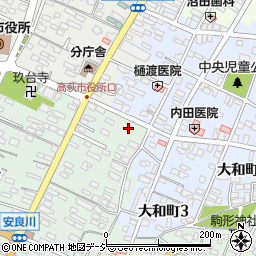 茨城県高萩市安良川3周辺の地図