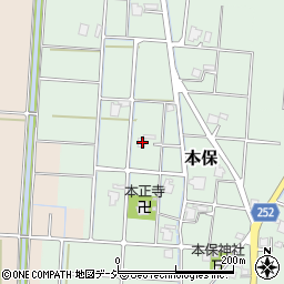 富山県高岡市本保173周辺の地図