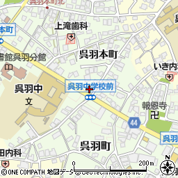 富山県富山市呉羽本町6509周辺の地図