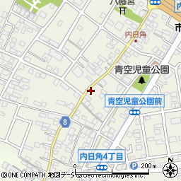 石川県かほく市内日角ニ76周辺の地図