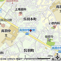 富山県富山市呉羽本町6469-3周辺の地図