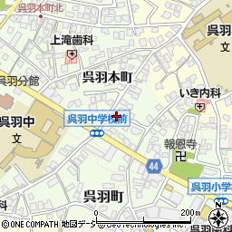 富山県富山市呉羽本町6457周辺の地図