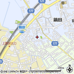 富山県富山市鍋田8周辺の地図
