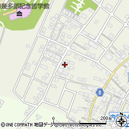 石川県かほく市内日角ト90周辺の地図