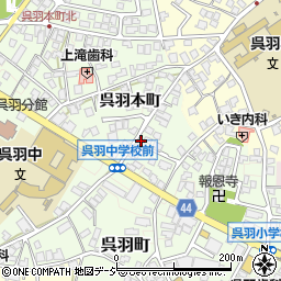 富山県富山市呉羽本町6455周辺の地図