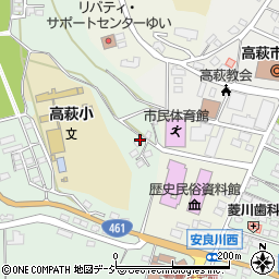 茨城県高萩市安良川995-10周辺の地図