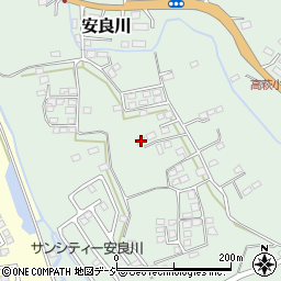 茨城県高萩市安良川1521周辺の地図