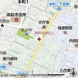 茨城県高萩市安良川683-11周辺の地図
