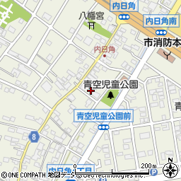 石川県かほく市内日角ニ52周辺の地図
