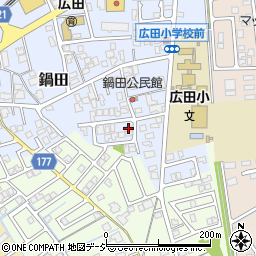富山県富山市鍋田14-21周辺の地図