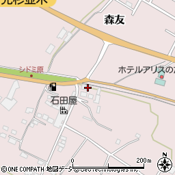 赤羽泰子・くれえる化粧品店周辺の地図