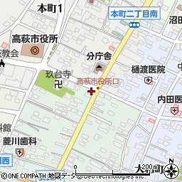 茨城県高萩市安良川683-4周辺の地図